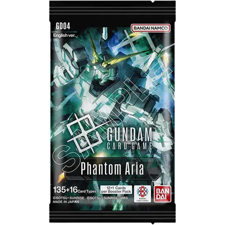 Gundam TCG [GD04] Phantom Aria Boosters (2 options) Trading Card Games Bandai GD04 Booster Pack
