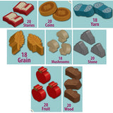 Creature Comforts Wood Bits and Mini Expansions Board Games Kids Table Board Games   