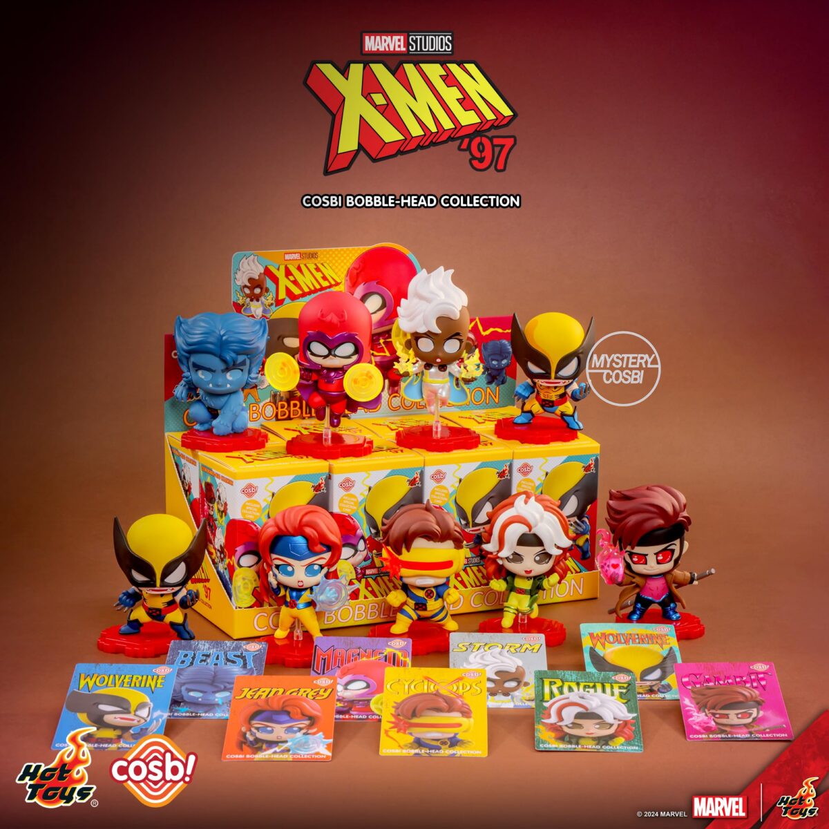 YuMe Cosbi Collection -X-Men 97 Series -Assortment Toys Pepper Joy X-men 97 MB