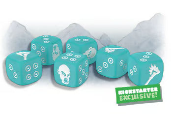 Zombicide: White Death - Frost Dice Board Games Cool Mini or Not