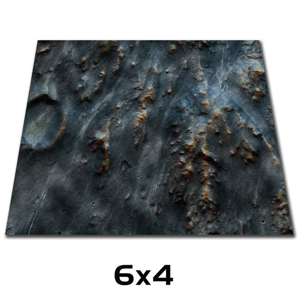 FLG Mats: Black Alien Wasteland 4'x6' Supplies Frontline Gaming FLG Mats: Black Alien WL 4'x6'