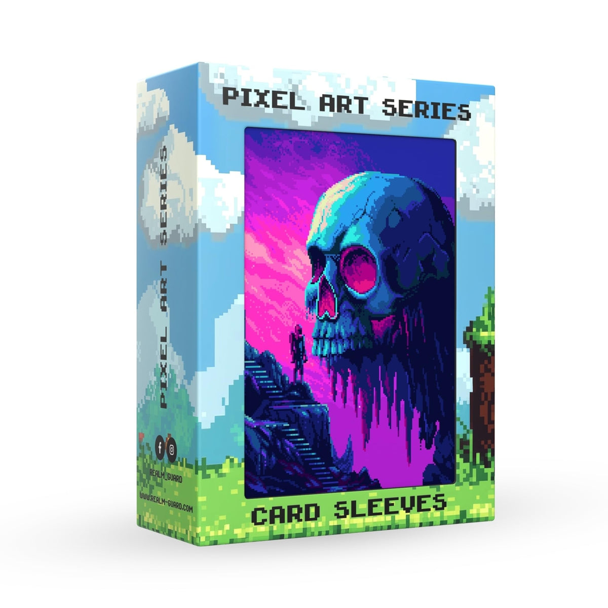 Realm Guard Graphene Pixel Art Series (Psychedelic Stairway) Supplies Realm Guard RG GRP Psychedelic Stairway