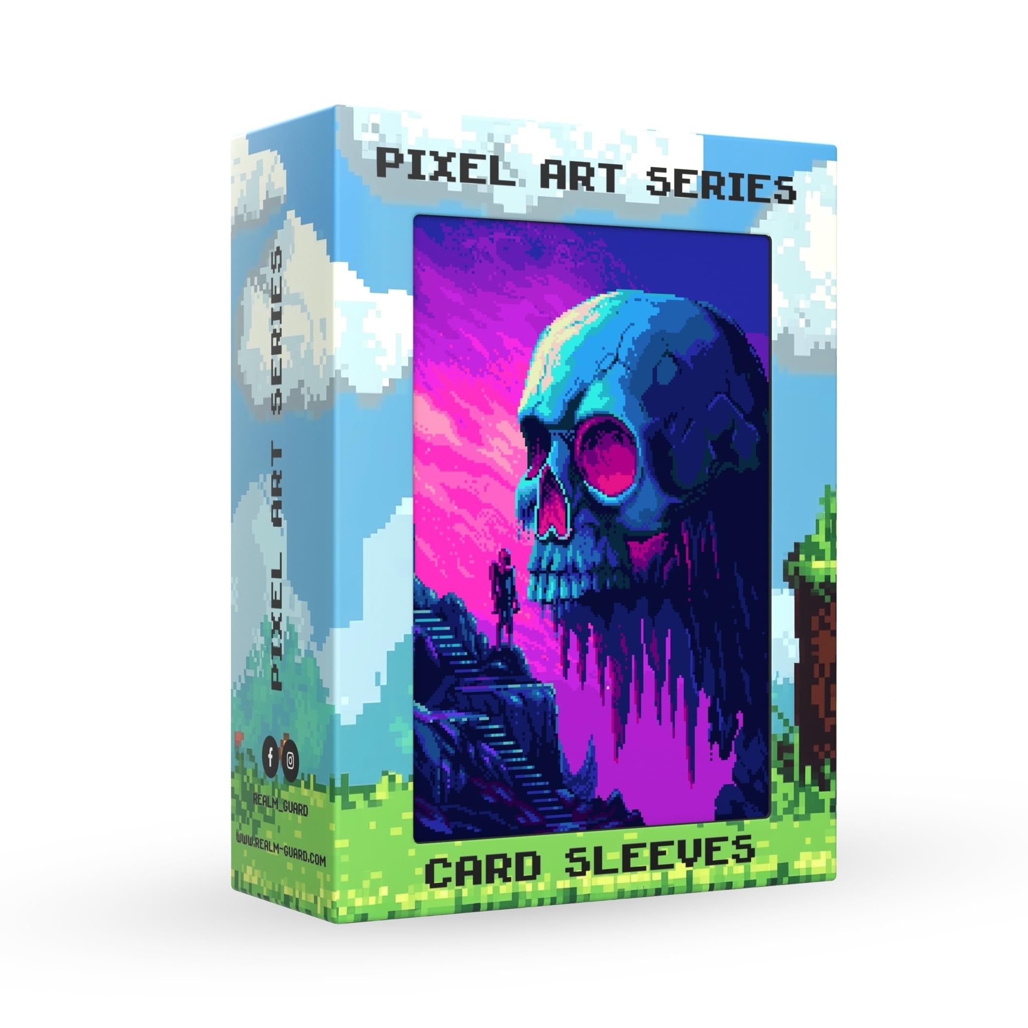 Realm Guard Graphene Pixel Art Series (Psychedelic Stairway) Supplies Realm Guard RG GRP Psychedelic Stairway