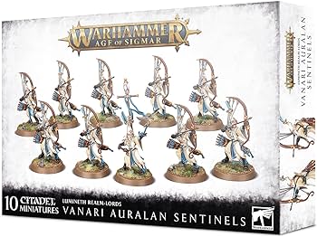 Age of Sigmar Lumineth Realm Lords: Vanari Auralan Sentinels Miniatures Games Workshop   
