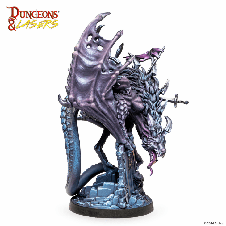 Dungeons & Lasers: Wolfrake Miniatures Archon Studio   