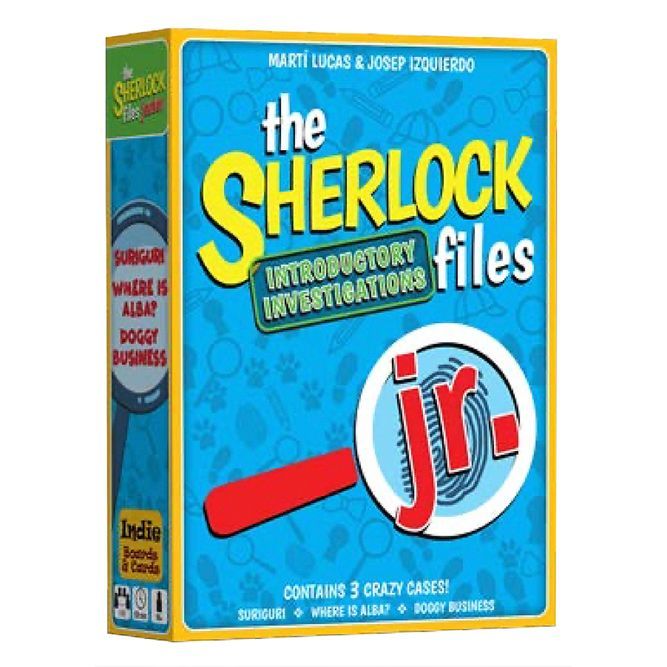 Sherlock Files Junior Introductory Investigations Board Games Indie Boards & Cards   