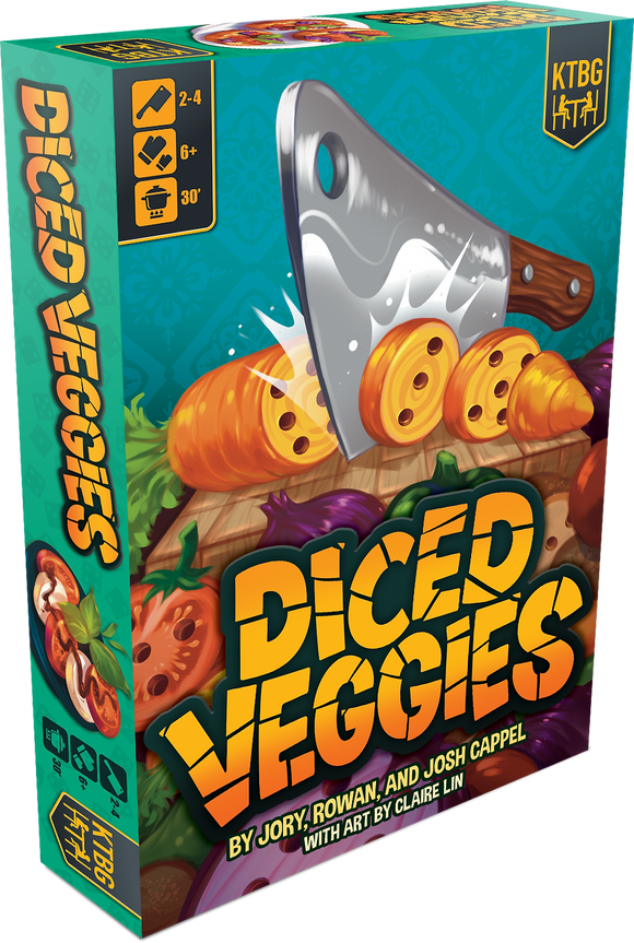 Diced Veggies Board Games Kids Table Board Games   