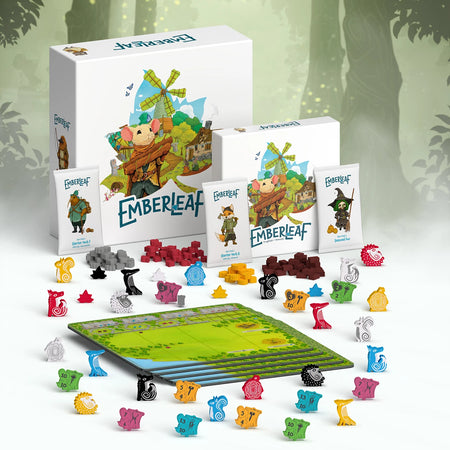 Emberleaf Kickstarter Edition (2 options) Board Games City of Games Emberleaf KS Deluxe