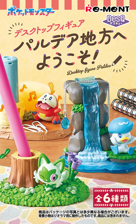 Rement Pokemon DesQ Desktop Figure Welcome to Paldea! Blind Box Toys JBK International   