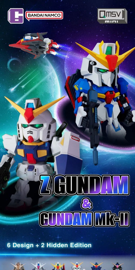 Gundam QMSV MiniZ & MK-II Mystery Box Toys LuminaToyz