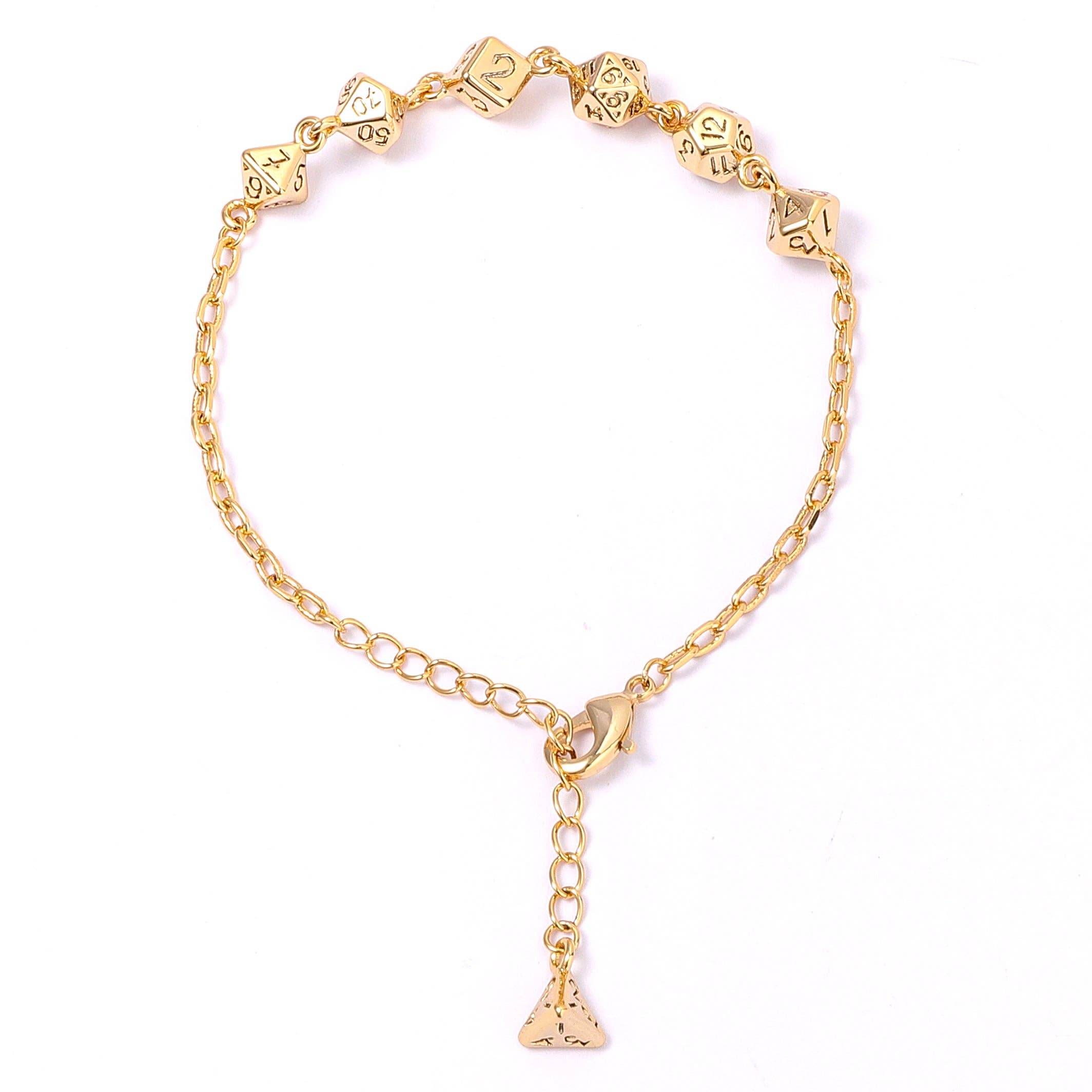 Arcane Bangle - Gold Dice Hymgho Premium Dice