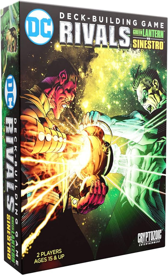 DC Deck-Building Game: Rivals – Green Lantern vs Sinestro Card Games Cryptozoic Entertainment   