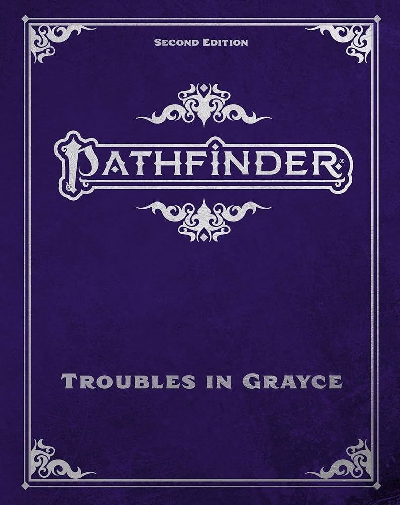 Pathfinder RPG: Troubles in Grayce Adventure Anthology Special Edition RPG Maps Paizo PF2 SE Troubles in Grayce Adv Anth