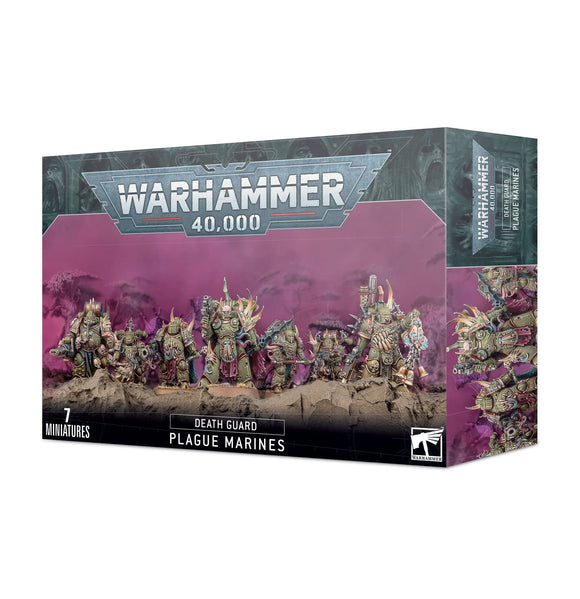 Warhammer 40K Death Guard: Plague Marines Miniatures Games Workshop   