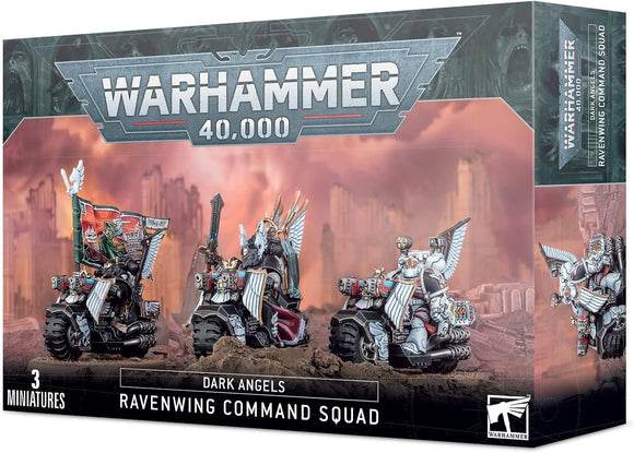 Warhammer 40K Dark Angels: Ravenwing Command Squad Miniatures Games Workshop   