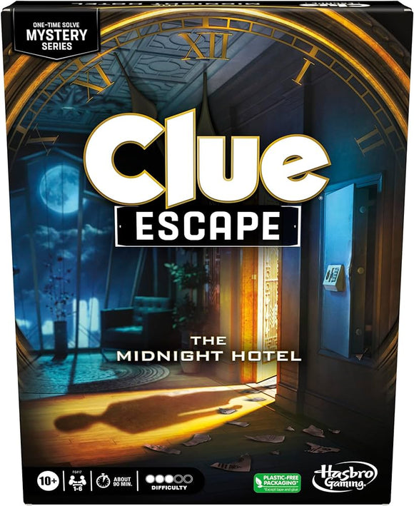Clue Escape: The Midnight Hotel Board Games Hasbro   