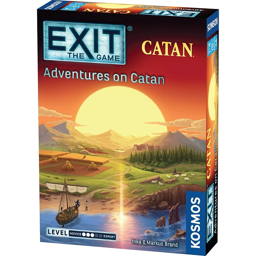 Exit: Adventures on Catan Board Games Thames and Kosmos Exit: Adventures Catan