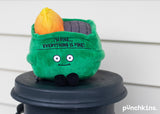 Dumpster Fire Plushie Meme Toys Punchkins   