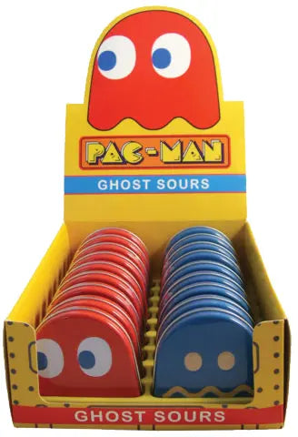Candy Pac-Man Ghost Sours Snacks Boston America Corp 1 Pac Man Ghost Sour