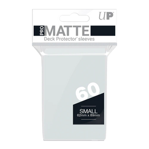 Ultra Pro Small Card Game Sleeves 50ct Pro-Matte Clear (84491) Supplies Ultra Pro   