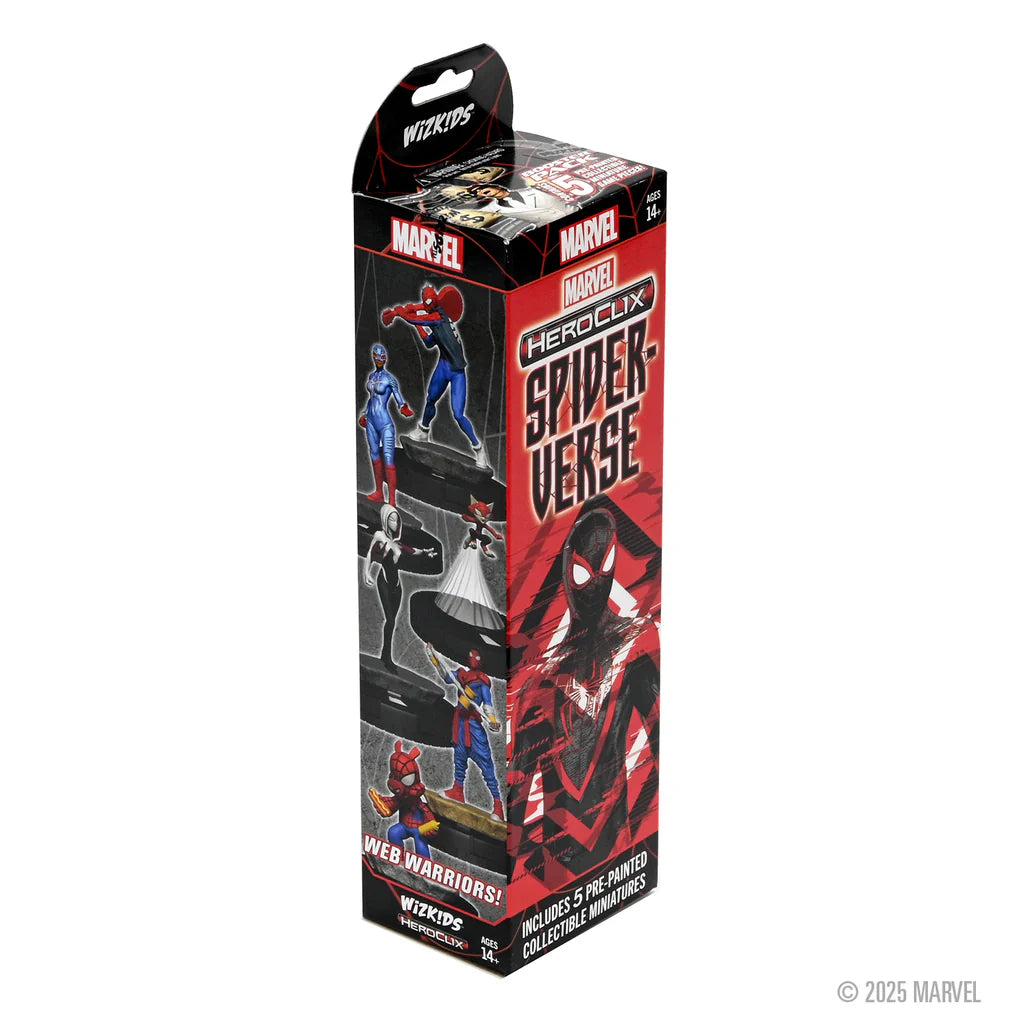 HeroClix Marvel Spider-Verse Boosters (2 options) Miniatures WizKids HCX Spiderverse Booster