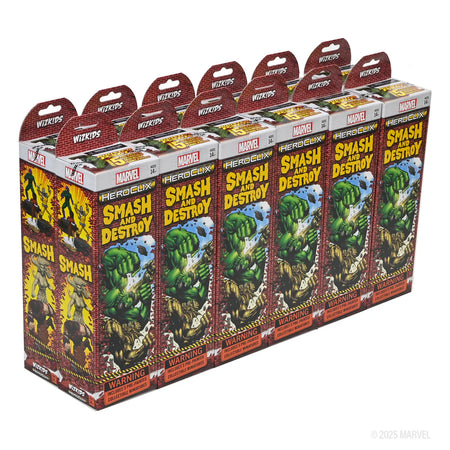 HeroClix Marvel Smash and Destroy Boosters (2 options) Miniatures WizKids HCX Smash & Destroy Booster