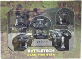 BattleTech Miniature ForcePack: Clan Fire Star Miniatures Catalyst Game Labs