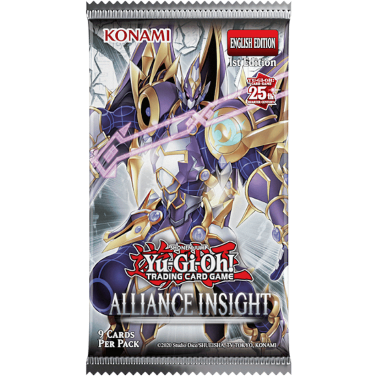Yu-Gi-Oh! Alliance Insight Boosters (2 options) Trading Card Games Konami YGO Alliance Insight Booster Pack