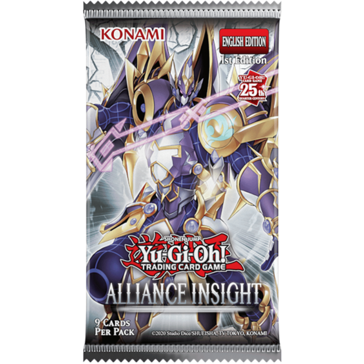 Yu-Gi-Oh! Alliance Insight Boosters (2 options) Trading Card Games Konami YGO Alliance Insight Booster Pack