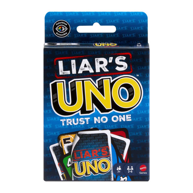 UNO: Liars Card Games Mattel, Inc UNO Liars