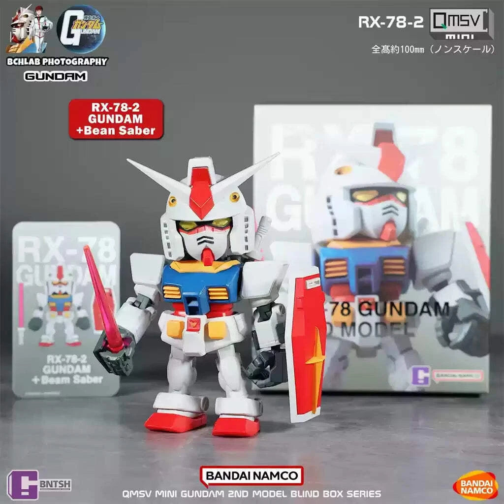 Bandai Namco QMSV Mini RX-78 Gundam 2nd Model Mystery Box Figures