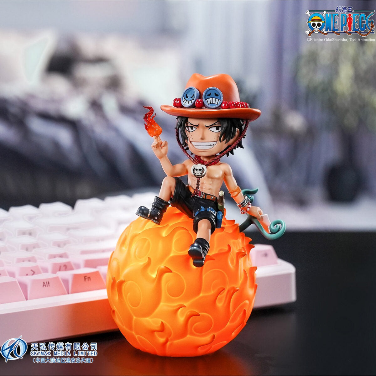 One Piece Devil Fruit Series Chopper Voice-Activated Night Lamp Toys Pepper Joy OP Ace Devil Fruit Night Lamp