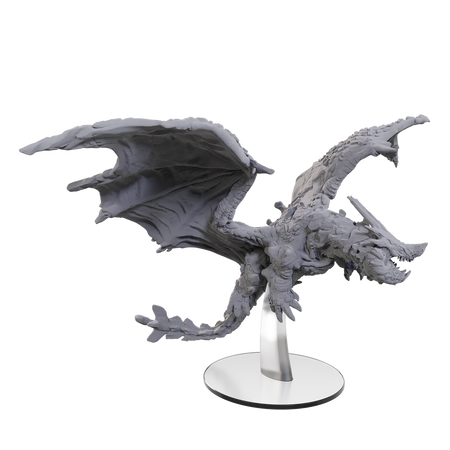 Pathfinder Deep Cuts: Adult Adamantine Dragon Unpainted Miniatures WizKids