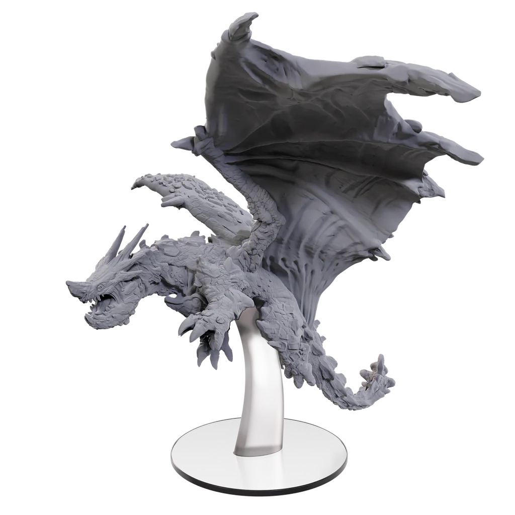 Pathfinder Deep Cuts: Adult Adamantine Dragon Unpainted Miniatures WizKids