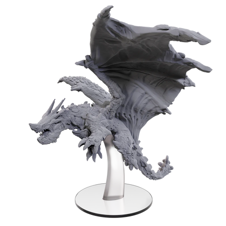 Pathfinder Deep Cuts: Adult Adamantine Dragon Unpainted Miniatures WizKids