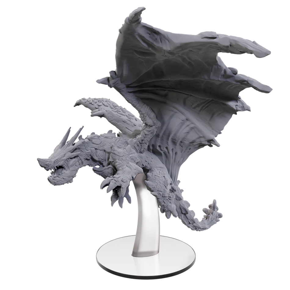 Pathfinder Deep Cuts: Adult Adamantine Dragon Unpainted Miniatures WizKids