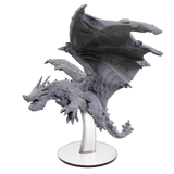 Pathfinder Deep Cuts: Adult Adamantine Dragon Unpainted Miniatures WizKids