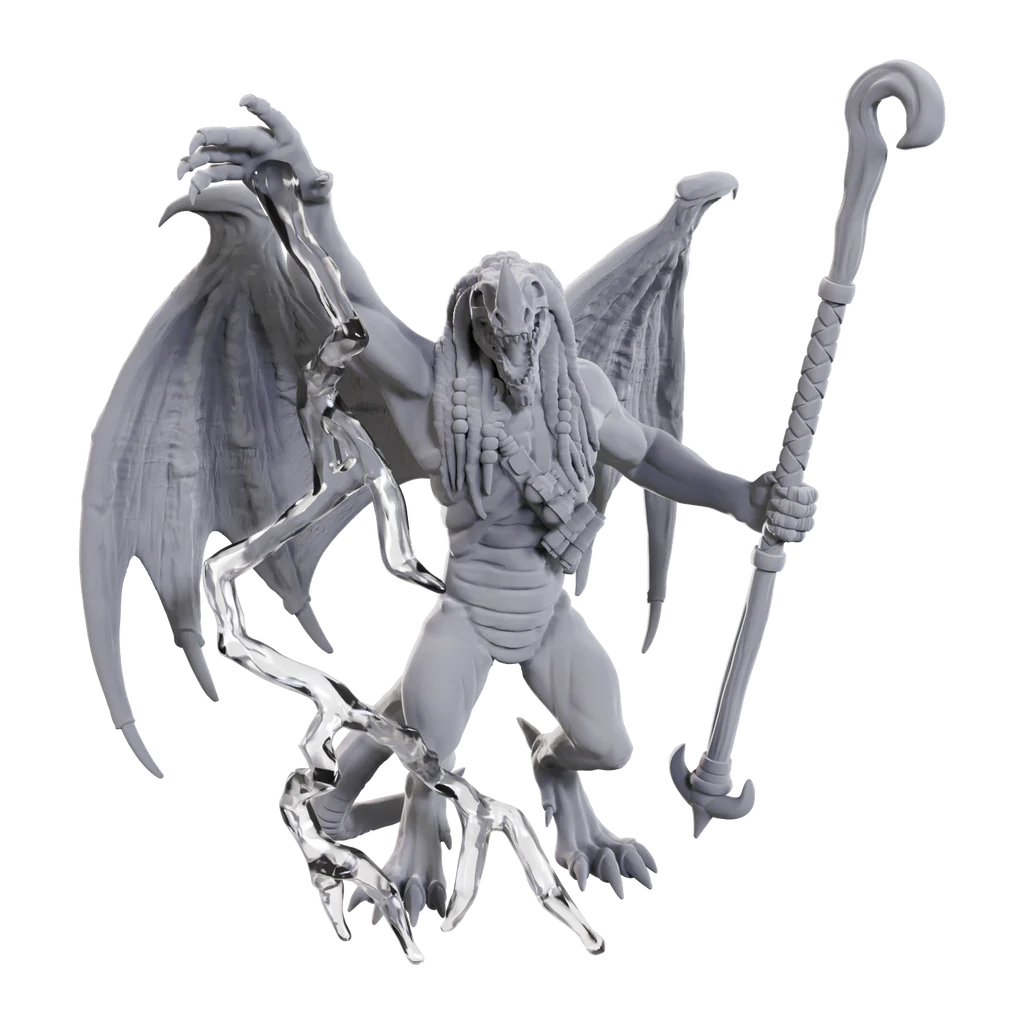 D&D Nolzur's Marvelous Miniatures: Blue Abishai Miniatures WizKids