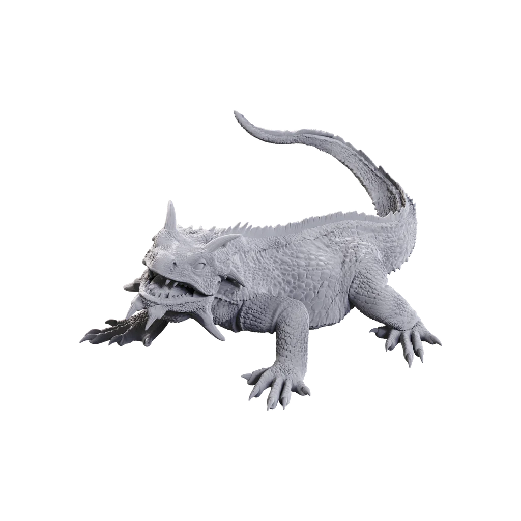 D&D Nolzur's Marvelous Miniatures: Tortle Druid & Wild Shape Giant Lizard Miniatures WizKids