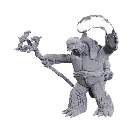 D&D Nolzur's Marvelous Miniatures: Tortle Druid & Wild Shape Giant Lizard Miniatures WizKids