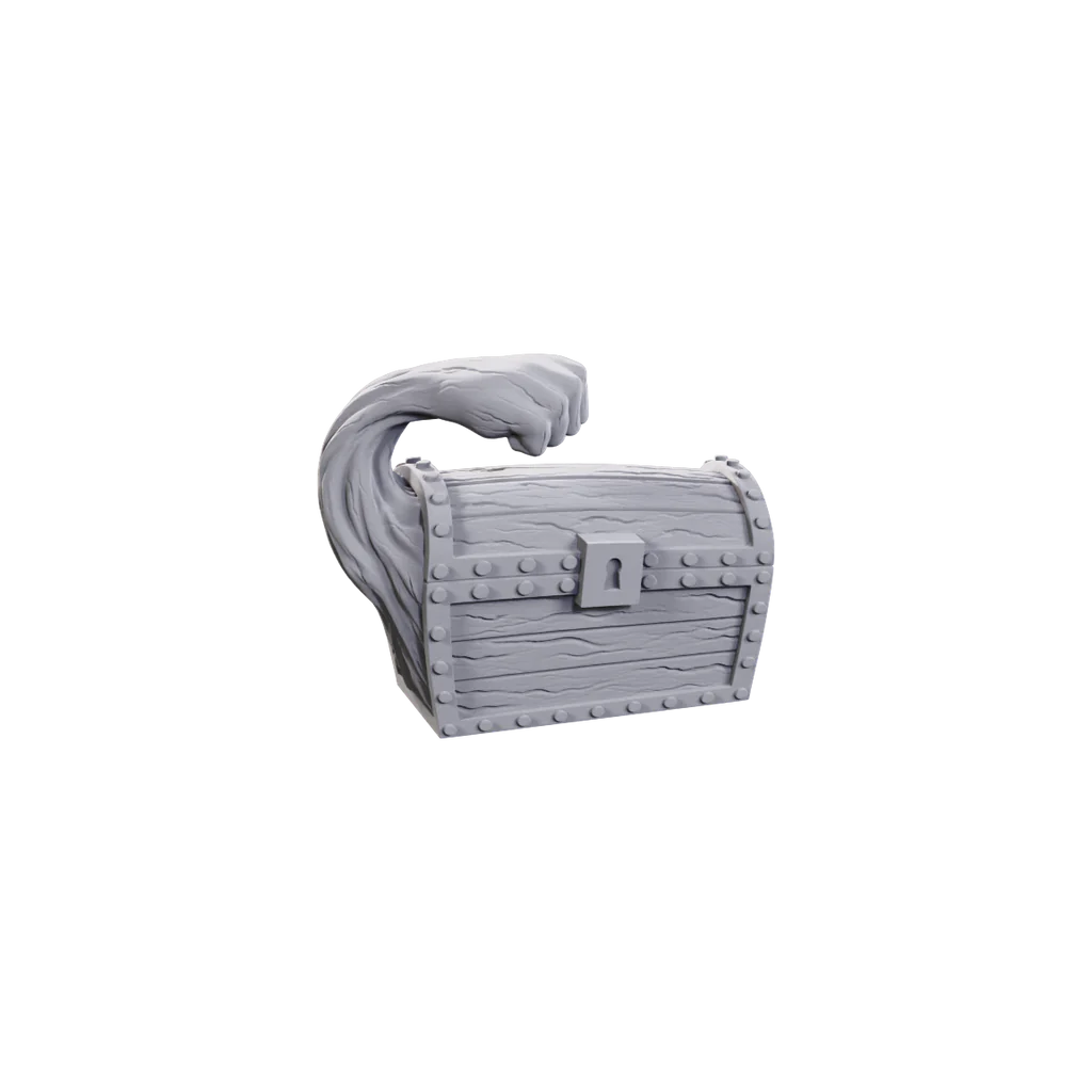 D&D Nolzur's Marvelous Miniatures: Limited Edition 50th Anniversary Mimics Miniatures WizKids