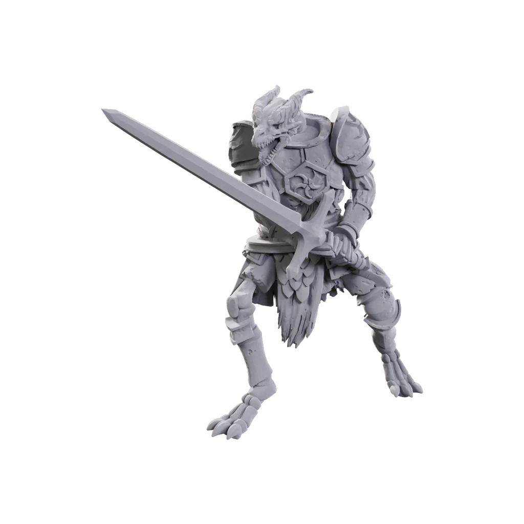 D&D Nolzur's Marvelous Miniatures: Limited Edition 50th Anniversary Skeleton Knights Miniatures WizKids