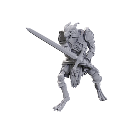D&D Nolzur's Marvelous Miniatures: Limited Edition 50th Anniversary Skeleton Knights Miniatures WizKids