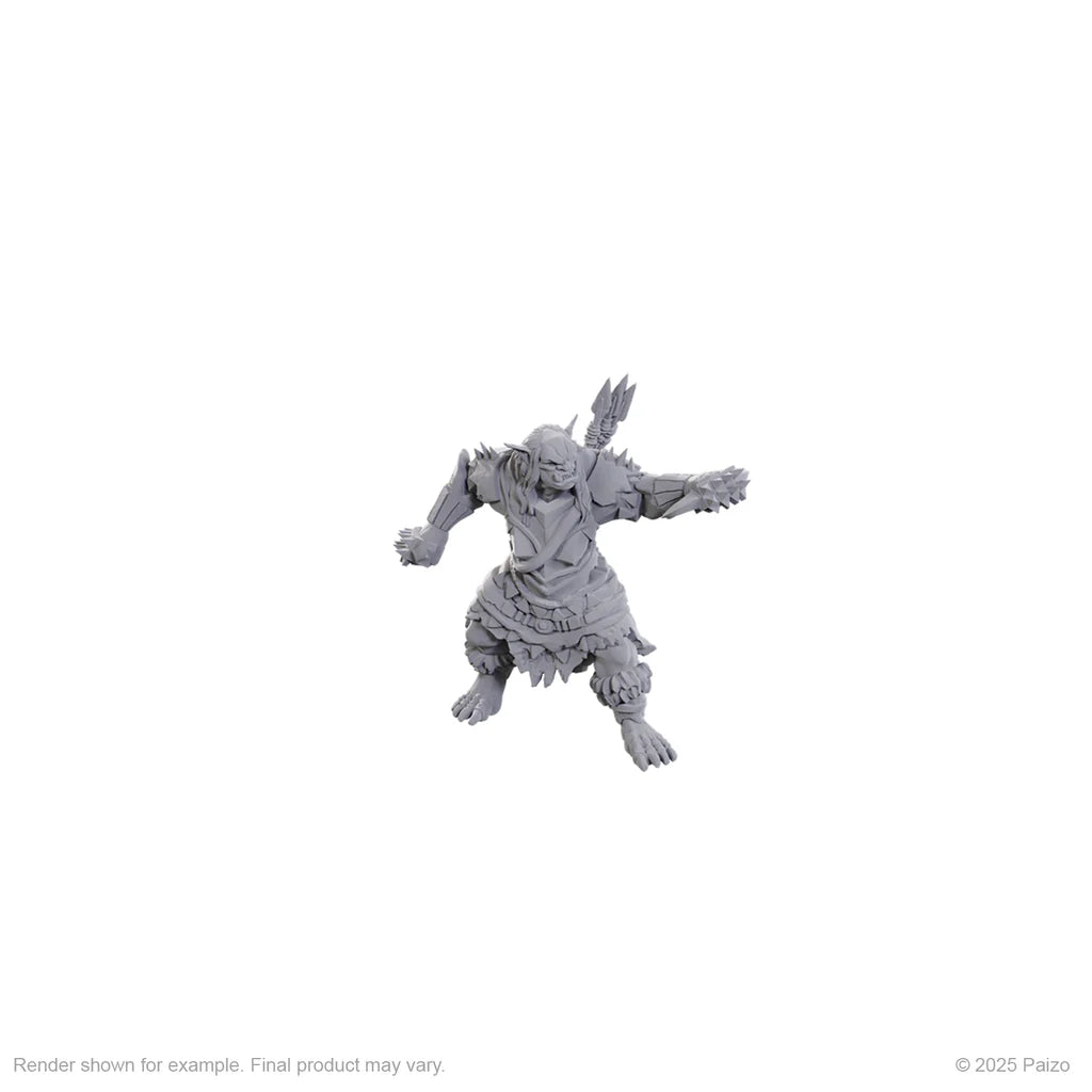 Pathfinder Battles Deep Cuts: Orc Brute Miniatures WizKids