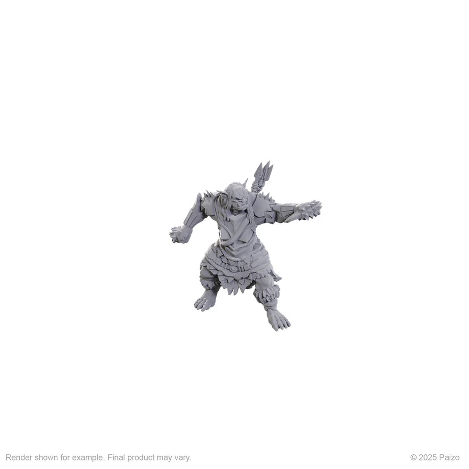 Pathfinder Battles Deep Cuts: Orc Brute Miniatures WizKids