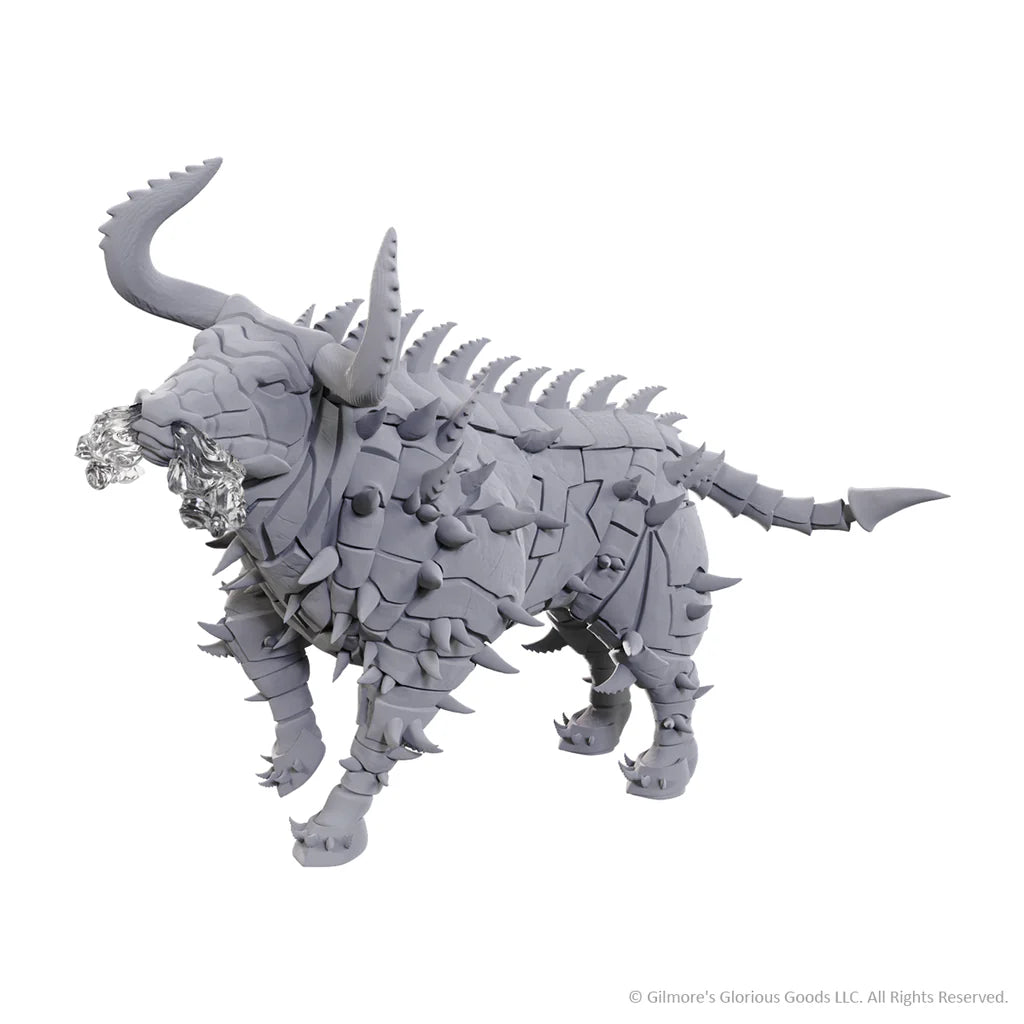 Critical Role Unpainted Miniatures: Miskath Gorgon Miniatures WizKids