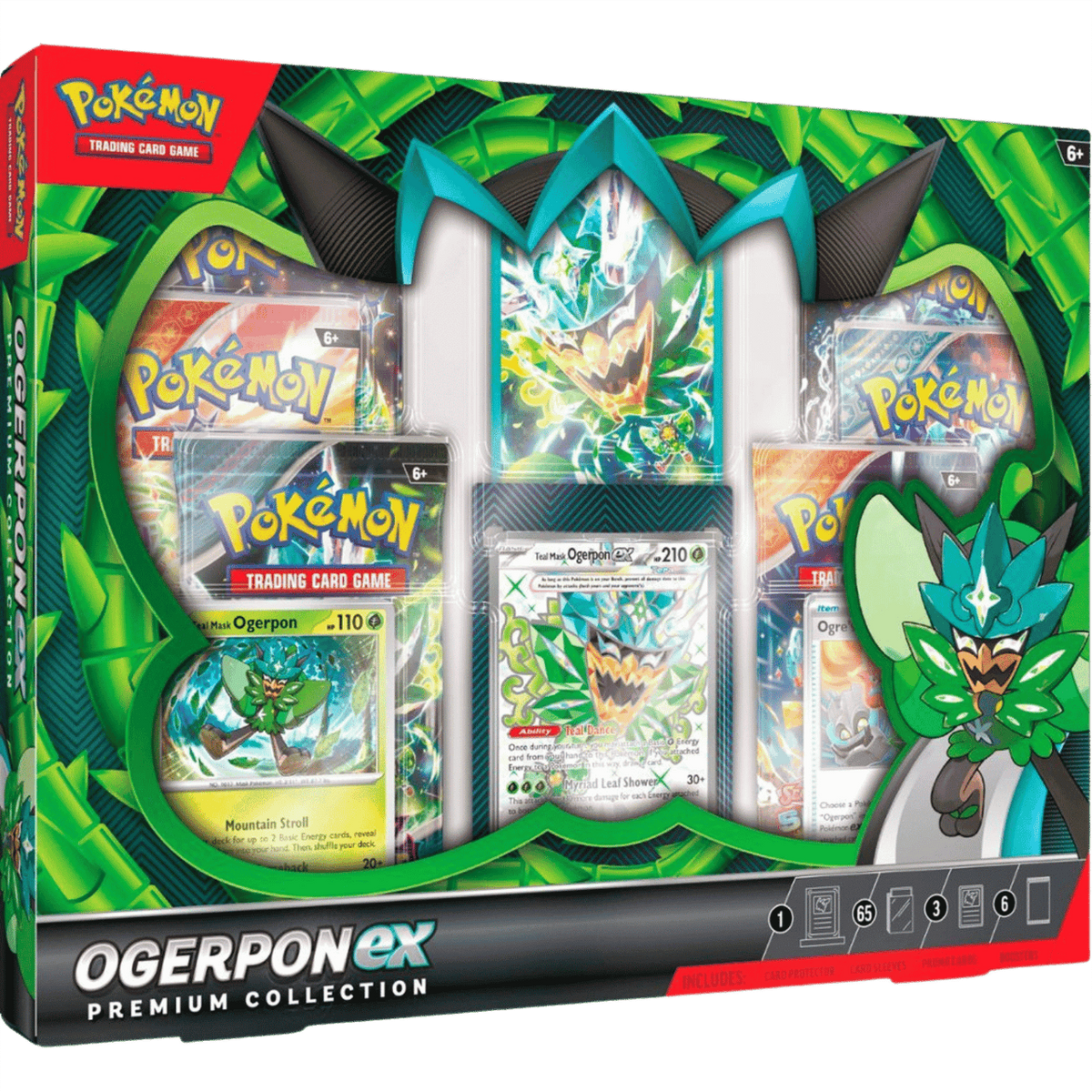 Pokemon TCG: Ogerpon ex Premium Collection Trading Card Games Pokemon USA   