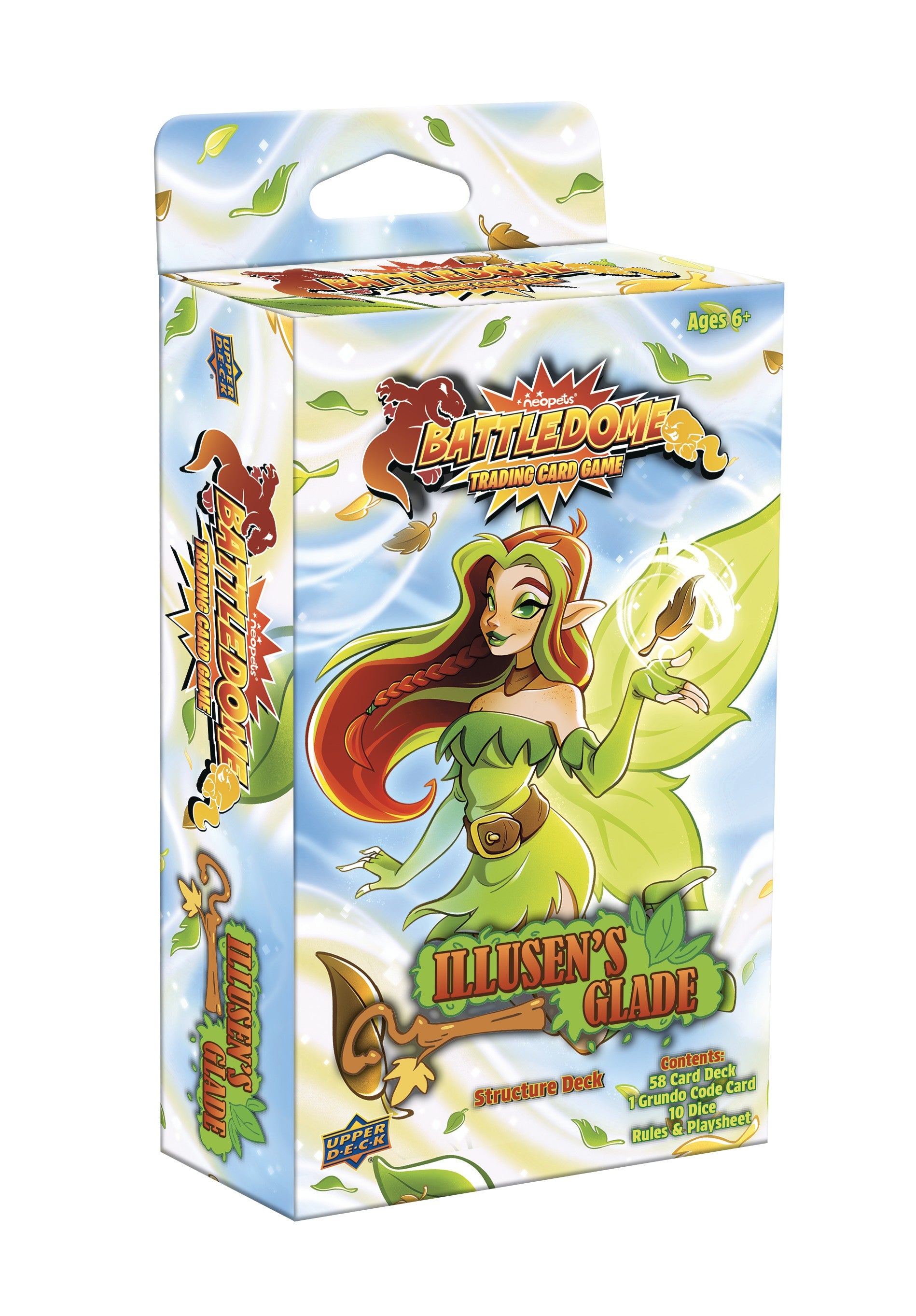 Neopets Battledome TCG: Jhudora’s Bluff & Illusen's Glade Structure Decks Trading Card Games Upper Deck Entertainment NPB SD IG