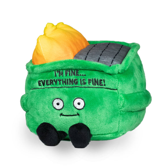 Dumpster Fire Plushie Meme Toys Punchkins   