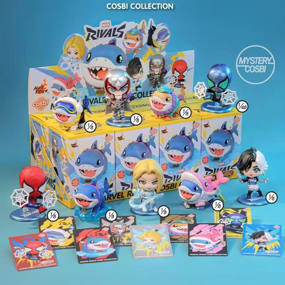 Marvel Rivals PVC Figure Blind Box Toys Pepper Joy Marvel Rivals PVC
